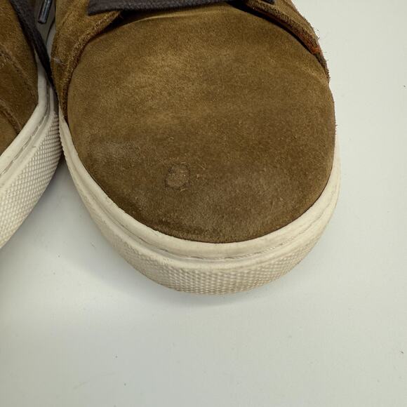 Allen Edmonds Courtside Sneakers Mens 9.5‎ D Brown Casual Low Top Suede Luxe main image 6